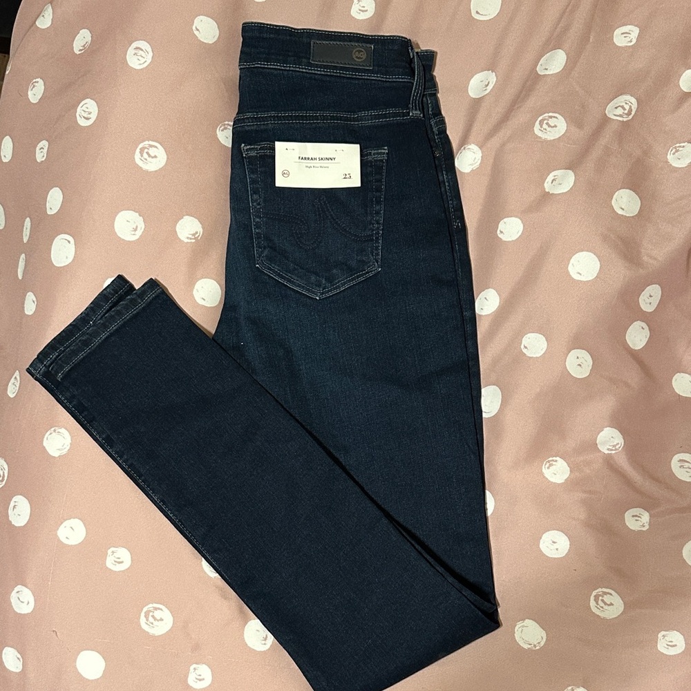 AG Adriano Goldschmied Dark Blue Women's Skinny Jeans
